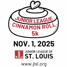 JLSL Cinnamon Bun Run 5k Logo 2025